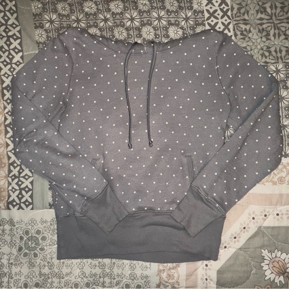 aerie Tops - aerie polka dot hoodie